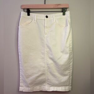 Women’s Goldsign for J Crew White Denim Skirt